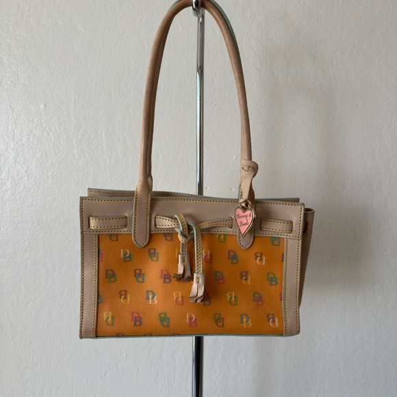 Dooney & Bourke Multicolor Monogram mini Shoulder Bag - Picture 1 of 15